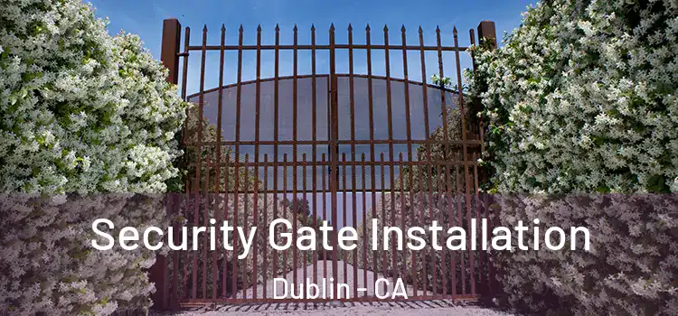 Security Gate Installation Dublin - CA